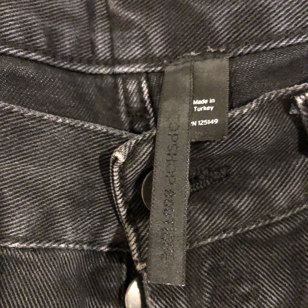 Topshop Boutique, ripped boyfriend jeans, size 10 - Picture 2 of 4